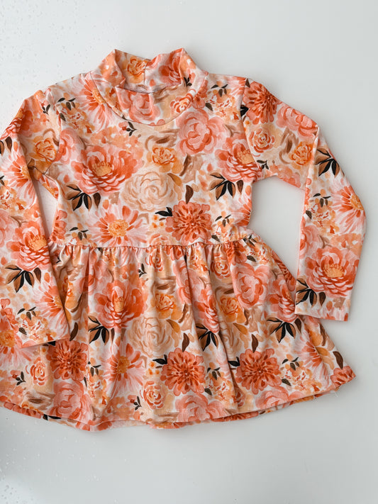 Augusta Mock Neck Peplum