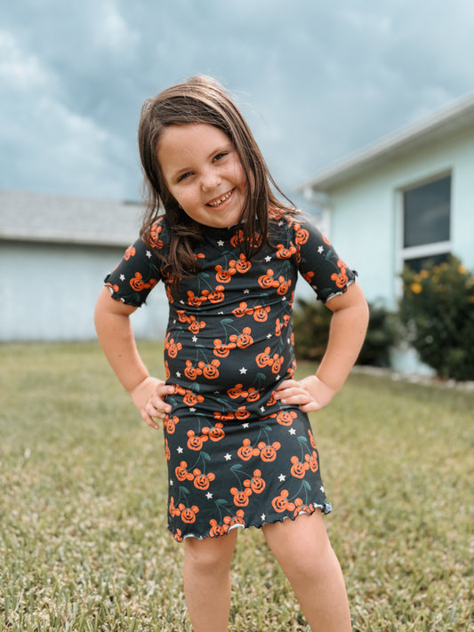 Blythe Mock Neck Dress