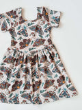 Rosette V Dress