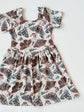 Rosette V Dress